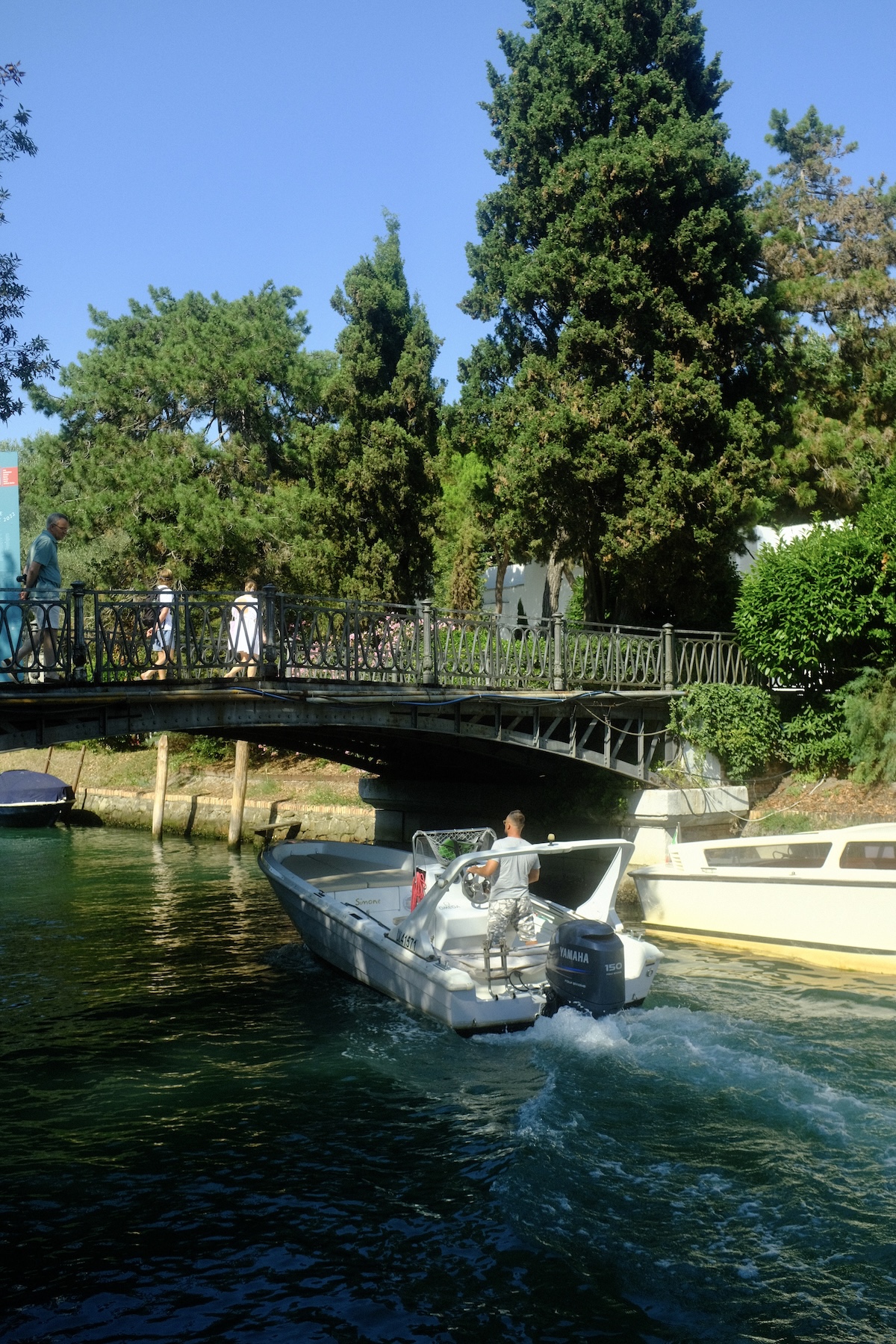 Passenger boat in Venice