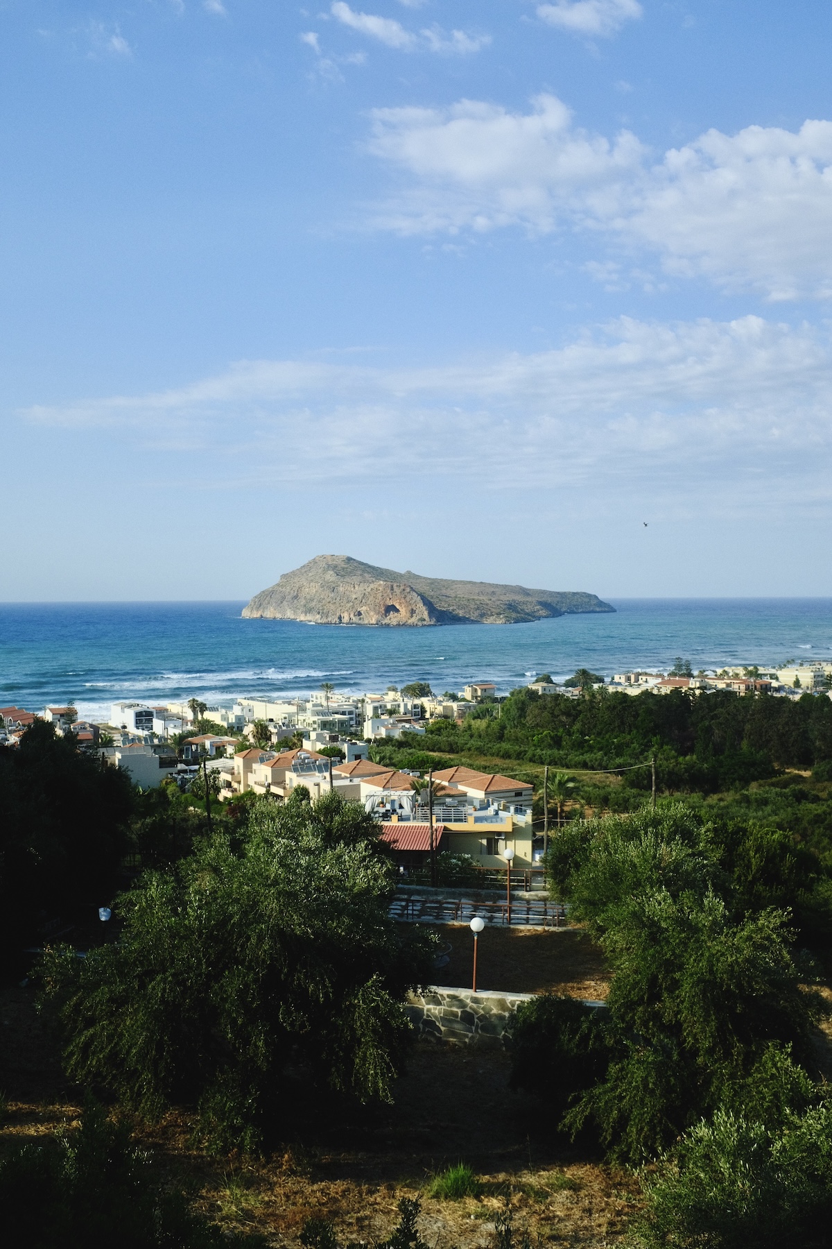 Town on the island of Crete